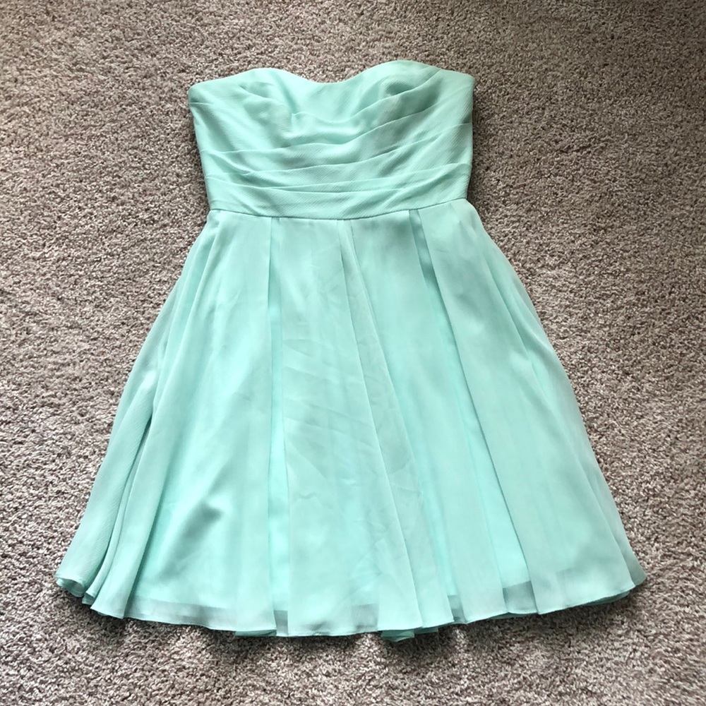 Seafoam Blue Bridesmaids Dress Size 8
